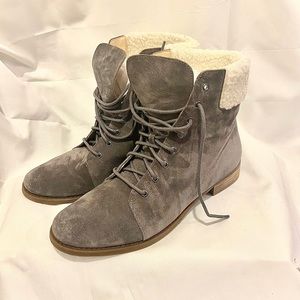 Sole Society Suede Winter Boot